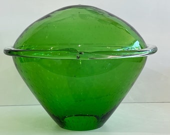 Alfredo Barbini Murano Glass Sculpture Mid Century Modern Centerpiece Italy