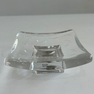 Bertil Vallien for Kosta Boda Scandinavian Glass Mid Century Modern Object Sweden