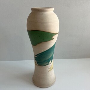 Large Studio Pottery Ikebana Container Mid Century Modern Ceramics