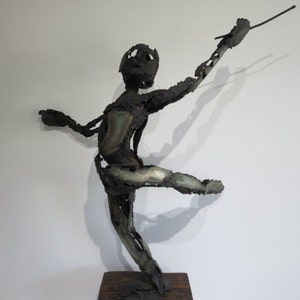 Signed A C Monumental Brutalist Sculpture Mid Century Modern Art