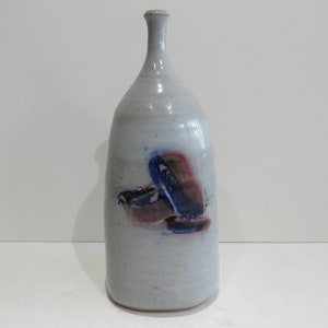 Signed Will Kur Studio Pottery Mid Century Modern Ceramic Vessel