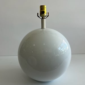 Blanc de Chine Ceramic Lamp Mid Century Modern Lighting
