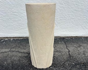 Skulptueller Gips-Sockel im Marc Bankowsky-Stil, Mid-Century Modern