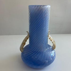 Archimede Seguso Murano Glass Vessel Mid Century Modern Italy