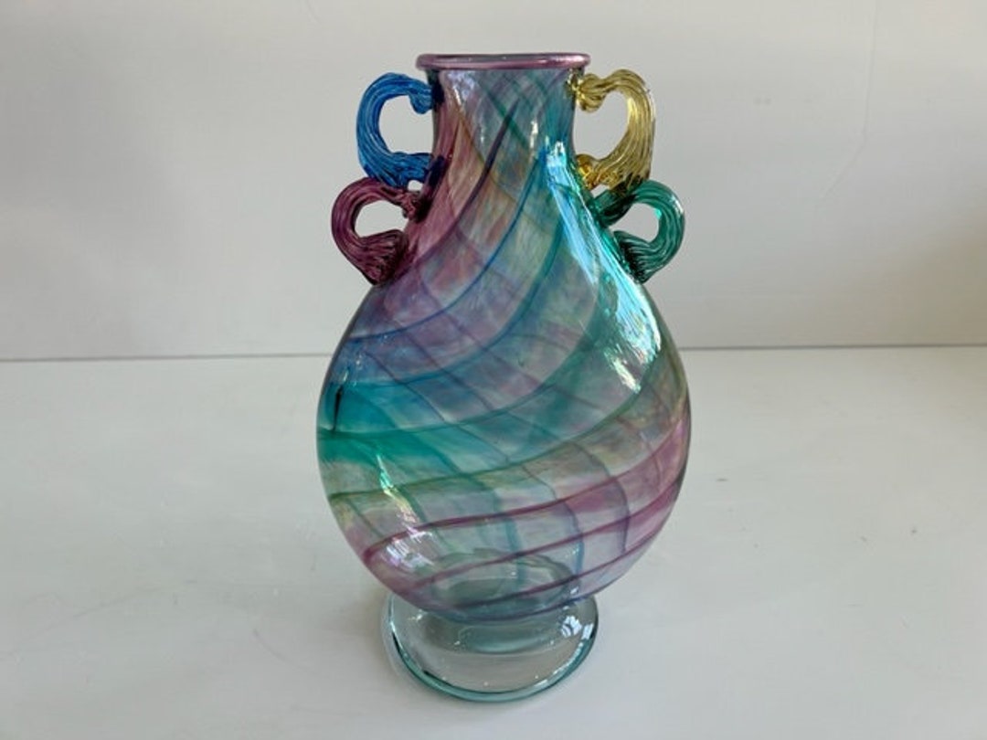 Tess vaso in vetro Murano