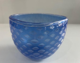 Barovier and Toso Murano Glass Vessel Mid Century Modern Italy
