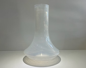 Donghia Murano Glass Vessel Mid Century Modern Opaline Art Glass Vase