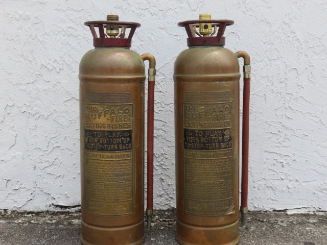 ヴィンテージ真鍮消火器FIREEXTINGUISHER 　アンティーク ヴィンテージ真鍮消火器FIREEXTINGUISHER アンティーク