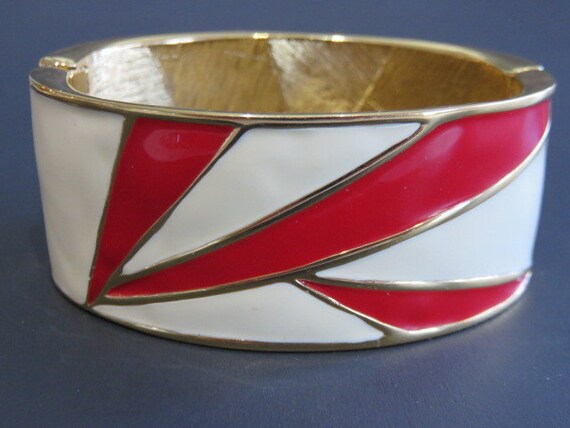 Signed Monet Vintage Mid Century Modern Hinged Bra