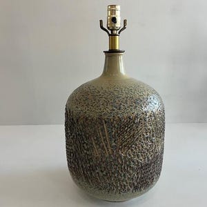 Lee Rosen For Design Technics Ceramic Lamp Mid Century Modern Lamp