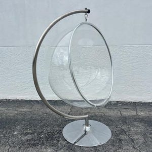 Eero Aarnio Lucite Bubble Chair Mid Century Modern Made In Finland