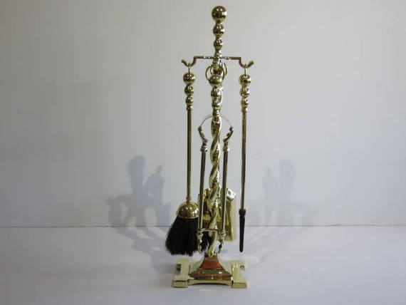 Vintage Twenty Four Inch Mid Century Modern Miniature Brass Etsy