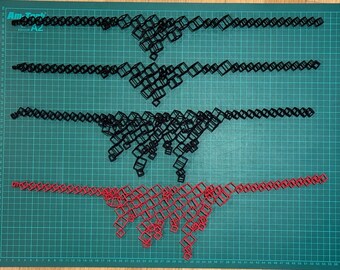 RESERVED LISTING - 3D Printed Necklaces - 4 items