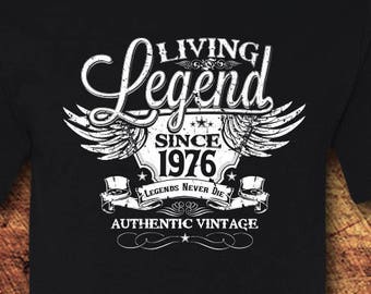 Living Legend Since 1976, 49th Birthday, 49 Birthday, 49th