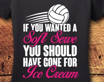 Volley-ball, volley-ball chemise, cadeaux de volley-ball, volley-ball maman chemise, volley-ball maman, molle, crème glacée, T-Shirt, chemise, tee-shirt
