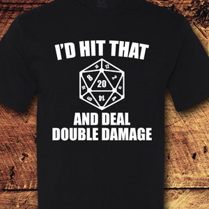I&#39;d Hit That, Dungeons and Dragons, Dungeon Master, Men&#39;s Cotton Tee