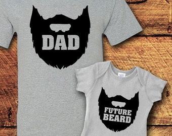 Baby Beard, Dad and Baby Matching Shirts, Father Son Matching shirts, Daddy Daughter, Father Daughter Shirts, Dad Son, Matching Outfit