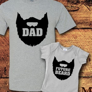 Baby Beard, Dad and Baby Matching Shirts, Father Son Matching shirts, Daddy Daughter, Father Daughter Shirts, Dad Son, Matching Outfit