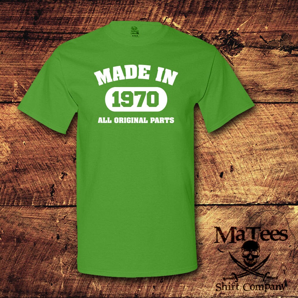 Camiseta Para Hombre Piezas Originales Envejecidas A La Perfección 1954 – Original Parts Aged To Perfection 1954 – Regalo Diseño Gráfico 70 Años Cumpleaños Aniversario Moda Año 1954 Azul Royal L