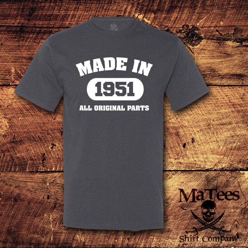 made in 1951 t shirt