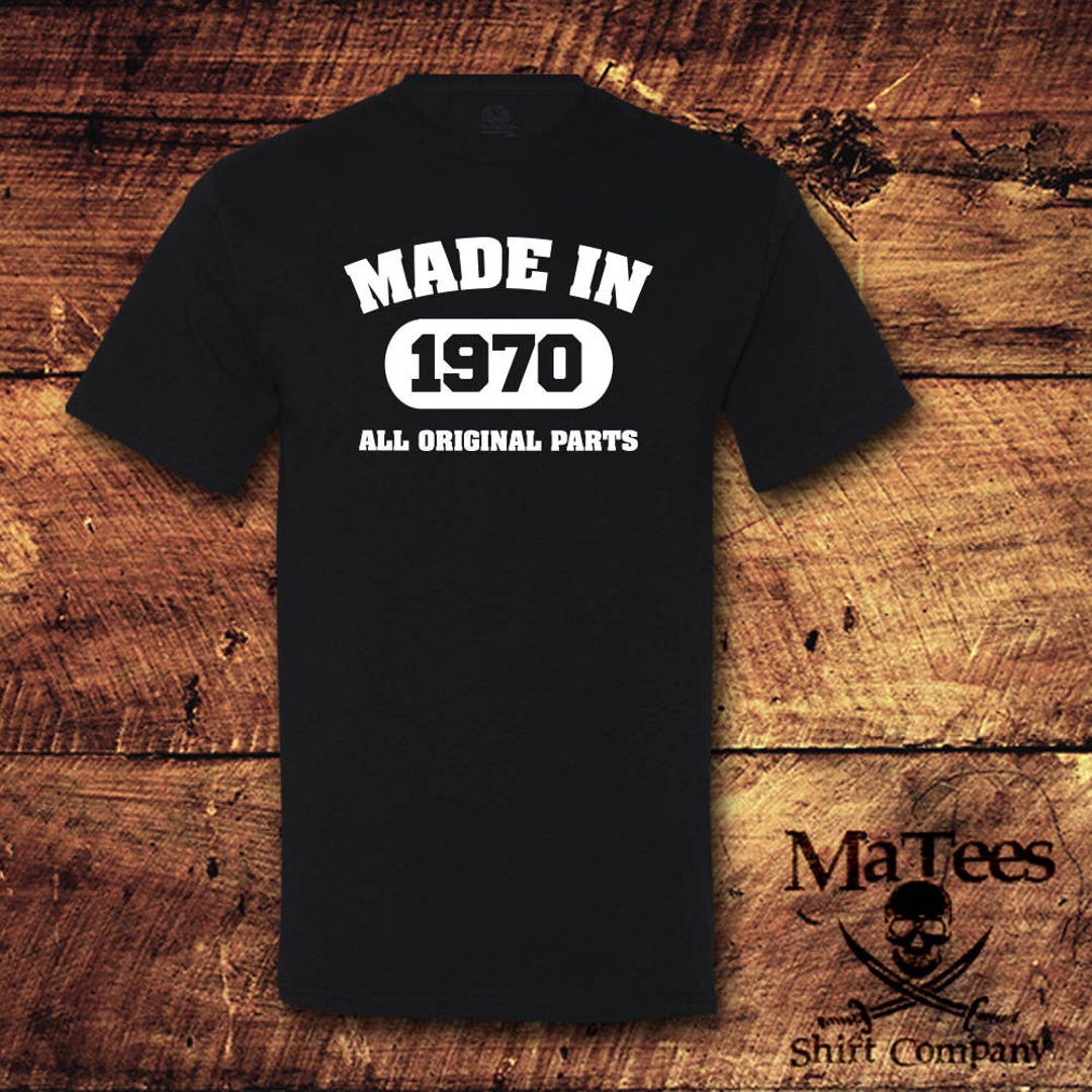 Camiseta Para Hombre Piezas Originales Envejecidas A La Perfección 1954 – Original Parts Aged To Perfection 1954 – Regalo Diseño Gráfico 70 Años Cumpleaños Aniversario Moda Año 1954 Azul Royal L