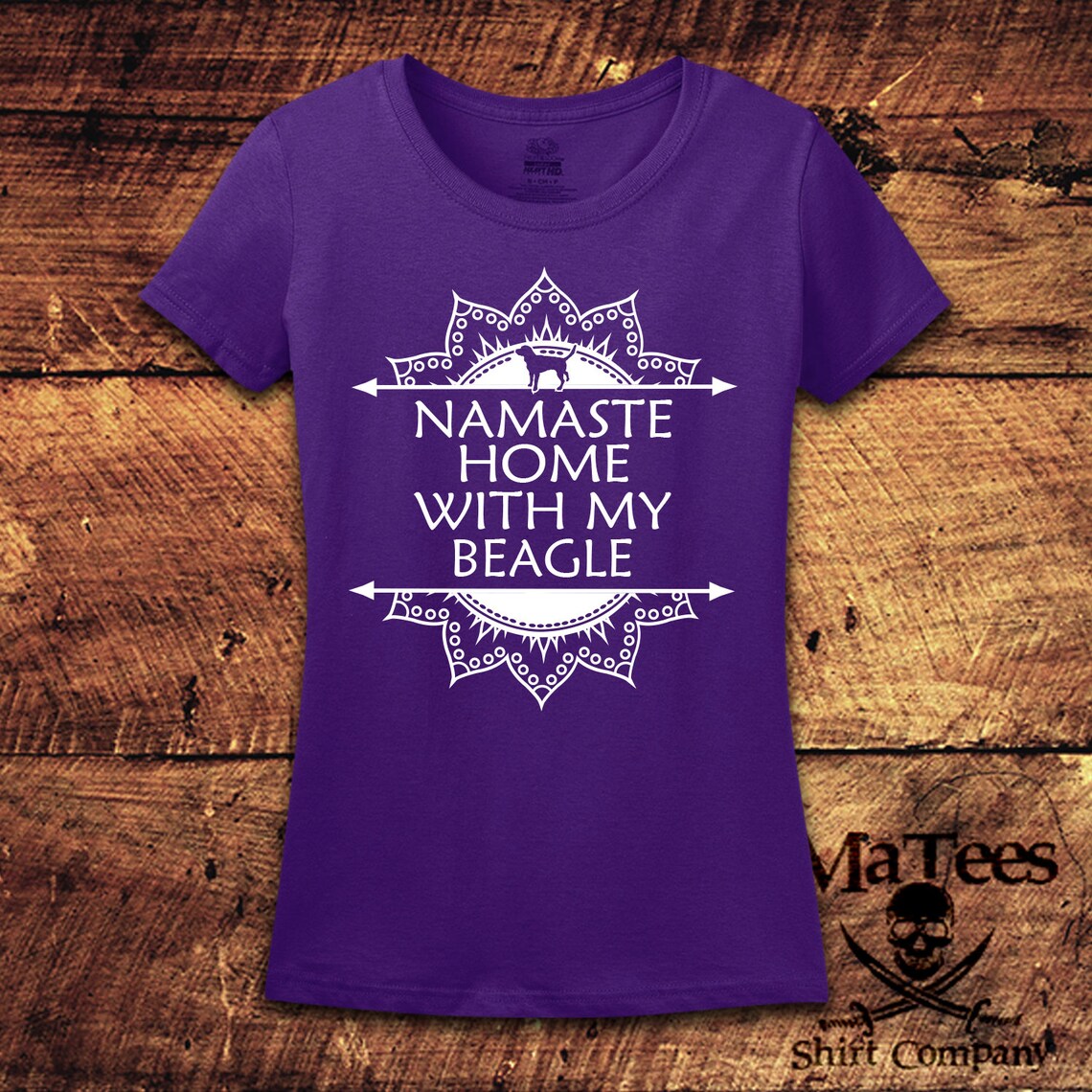 Namaste Home With My Dog Namaste Home with my Beagle Beagle | Etsy