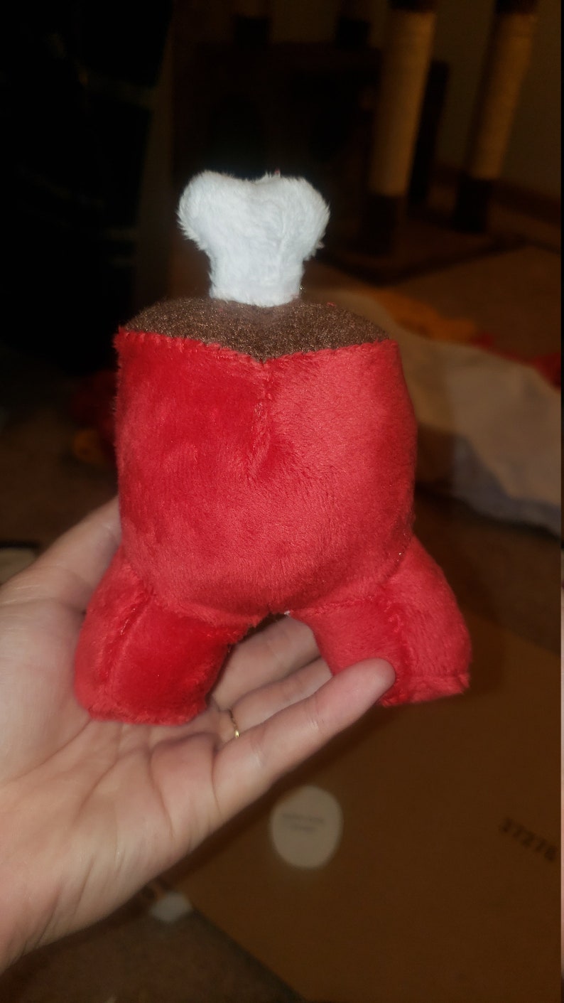 Among Us Dead Body with Bone Plushie | Etsy