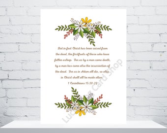 PRINTABLE Sympathy Card with Bible Verses