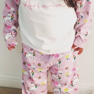 Personalised sales baby pyjamas