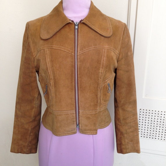 1960s/70s Tan Suede Jacket