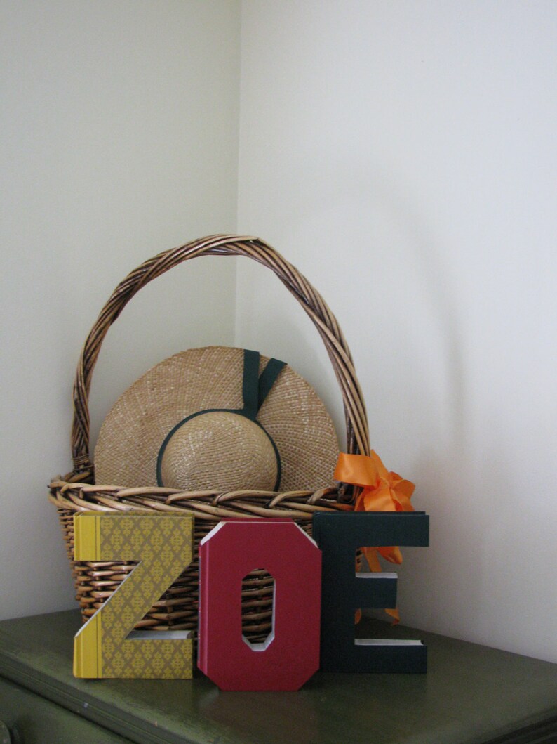 Readers Digest Books Cut Into Letters Etsy