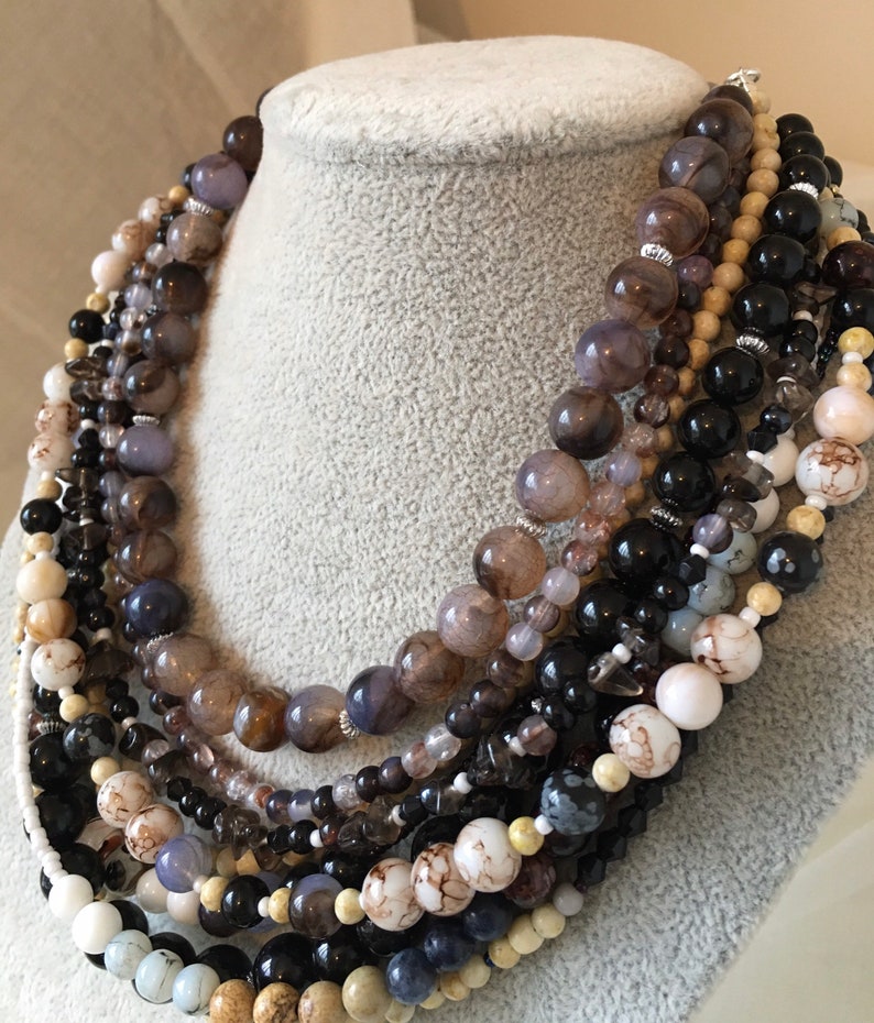 Beaded Flower Necklace