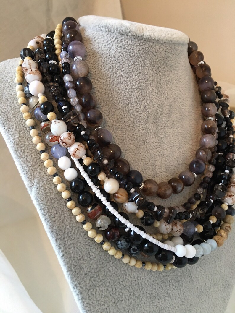 Beaded Flower Necklace