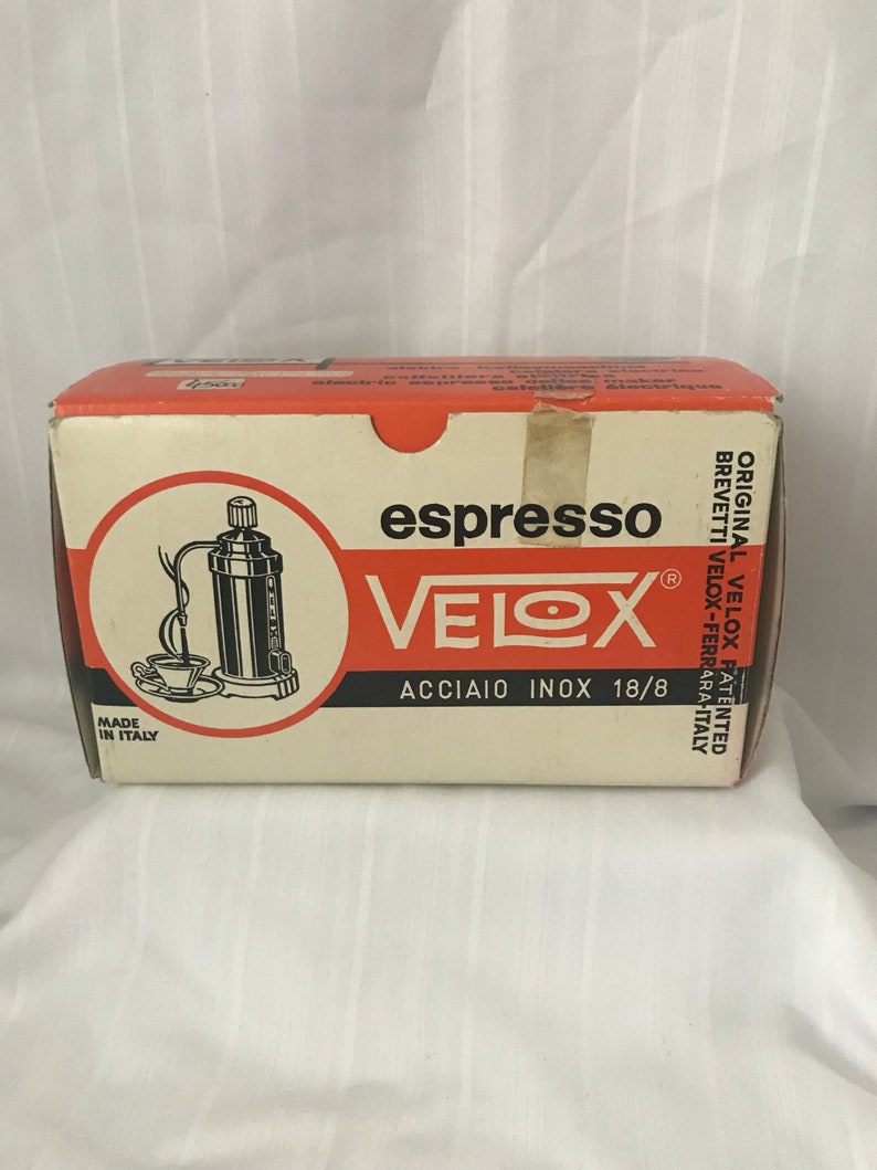 Rare Vintage Italian Velox Espresso Maker