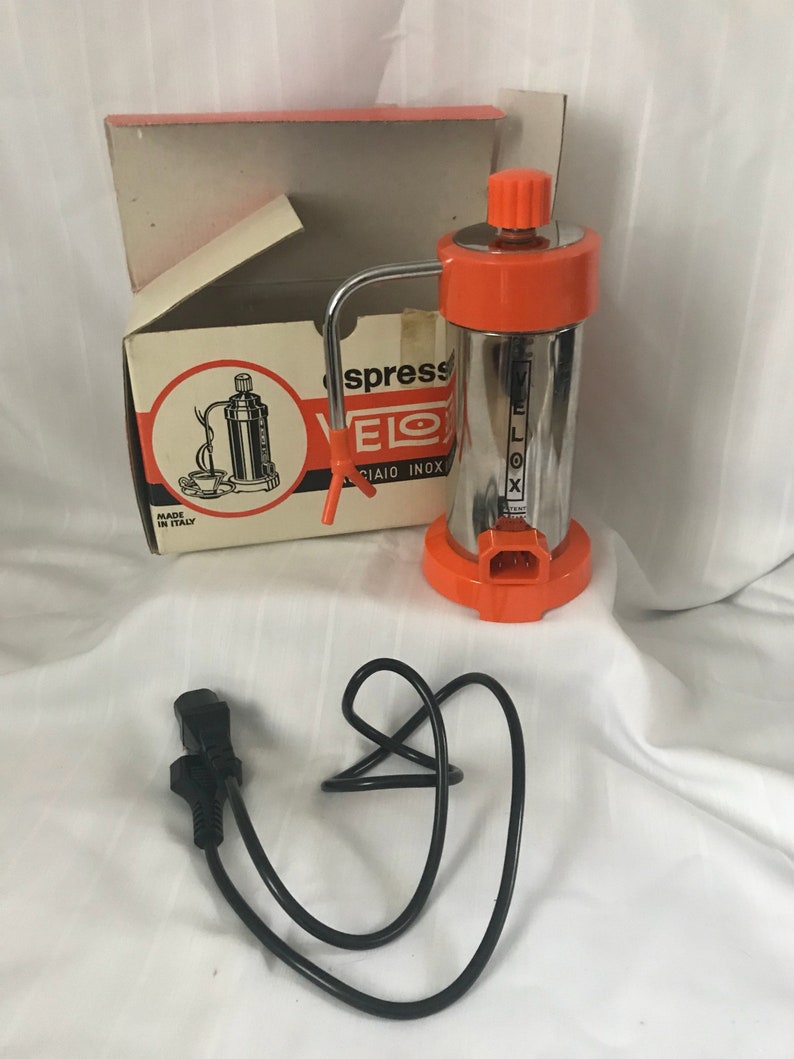 Rare Vintage Italian Velox Espresso Maker