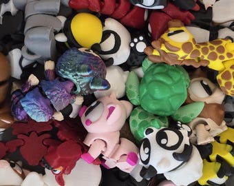 Ideas de regalo de Pixie Dust: paquete de 25 pequeños animales articulados. DCL