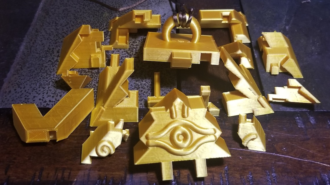 Millennium Puzzle 3D Puzzle Etsy