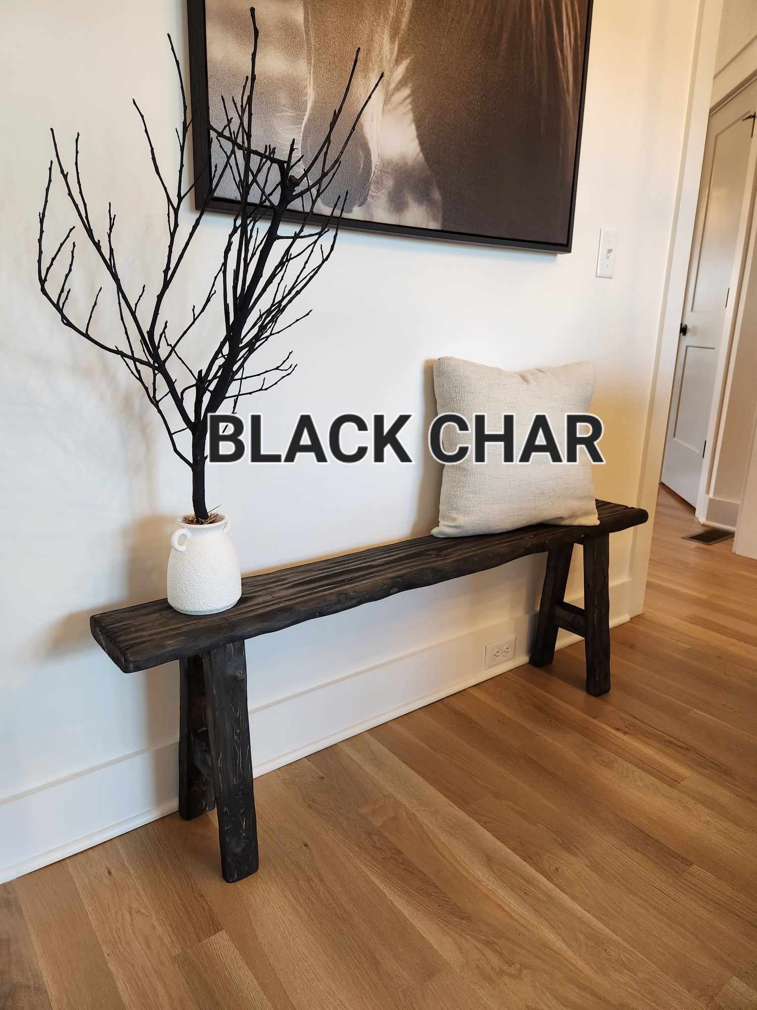 Hallway Bench Seat Small Black Wooden Bench Seat IKEA Solid