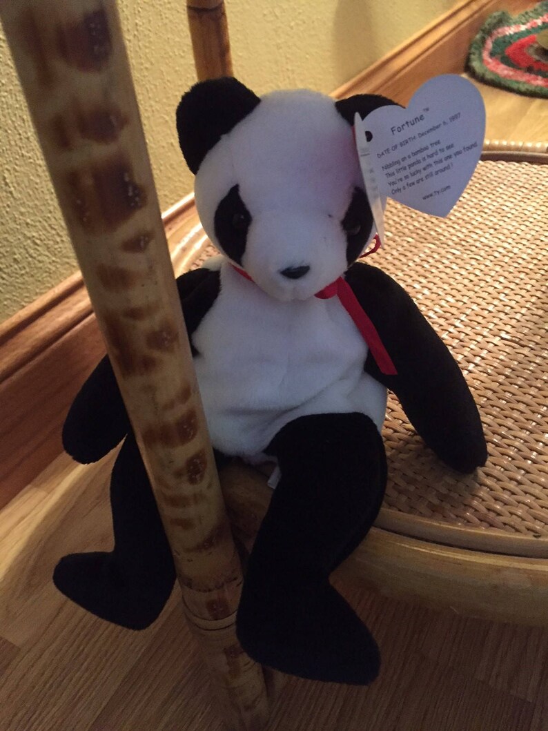 panda beanie baby 1997