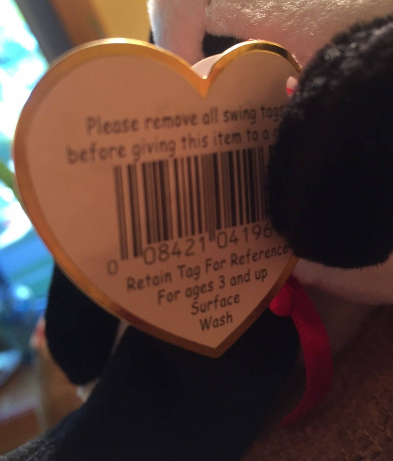 panda beanie baby 1997