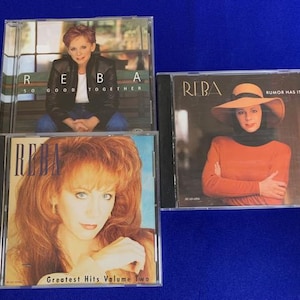 Lot of 3 Reba McEntire CDs - Greatest Hits II, So Good Together, Rumor Has It - 1990s