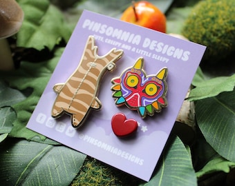 Build-A-Forest Friend Emaille Pin Set