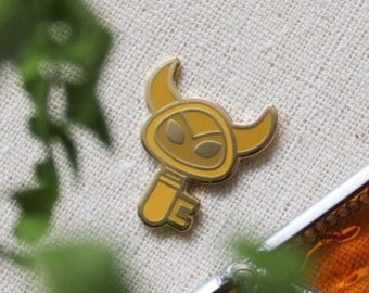 Broche de esmalte Big Boss Key