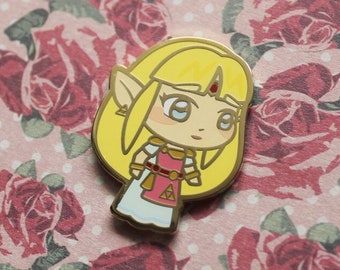 Broche de esmalte Princesa Silenciosa
