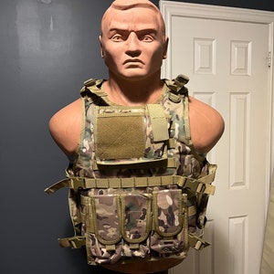 Bulletproof Tactical Vest With Plates Level 3A IIIA 4 Colors Camo