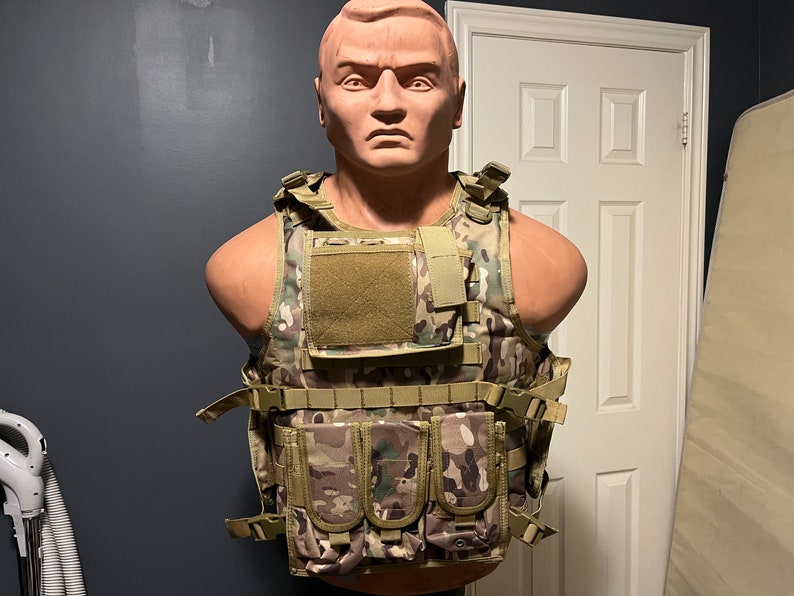 Bulletproof Tactical Vest With Plates Level 3A IIIA 4 Colors Camo