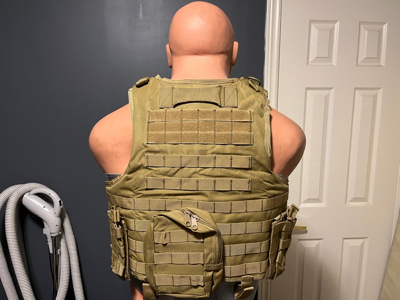 Bulletproof Tactical Vest With Plates Level 3A IIIA 4 Colors image 8