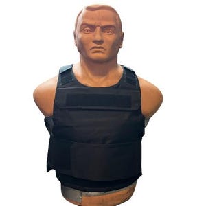 Low Profile Thin Bulletproof Tactical Vest With Plates Level 3A IIIA