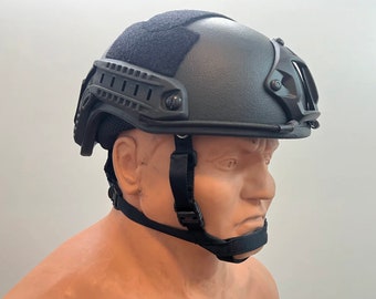 ECH Bulletproof Combat Helmet Nij 3a Uhmwpe Battleskin & Frag