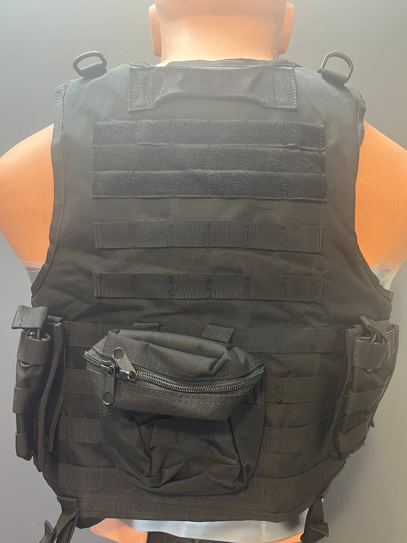 Bulletproof Tactical Vest With Plates Level 3A IIIA 4 Colors image 2